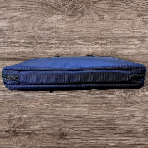 Coach Tablet Case Top Handle Nylon Leather and Canvas Navy for iPad / Galaxy NWT - Picture 6 of 12